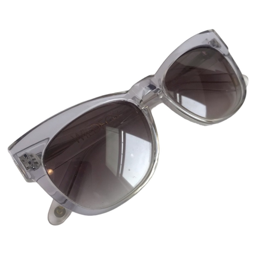 WILDFOX Winston Sunglasses NEW Smoky Clear RARE